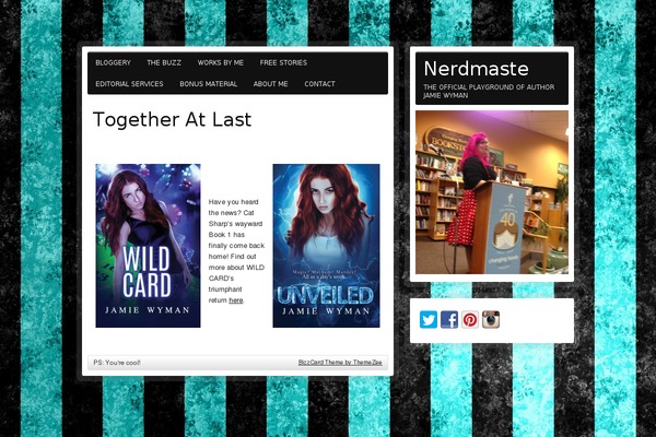 zeeBizzCard theme site design template sample