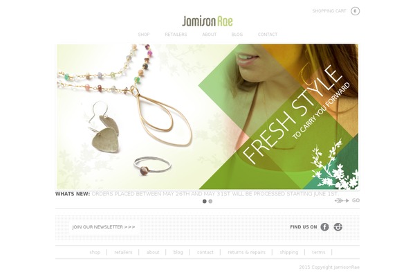 Site using Responsive WordPress Slider - HG Slider plugin