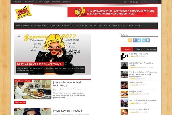 Site using WP Excel CMS plugin