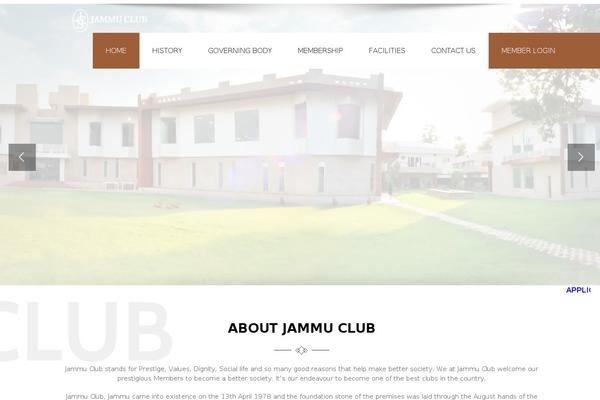Site using Gdlr-hotel plugin