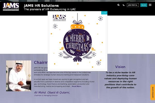 jamsfze.com site used Jamshrsolutions