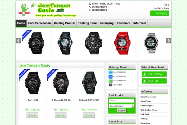Site using Floating Adsense Bar plugin