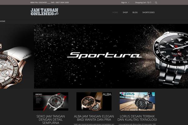 Idstore theme site design template sample
