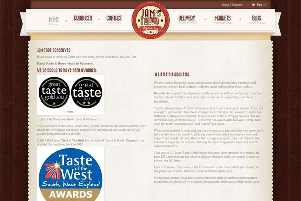 Retro theme site design template sample