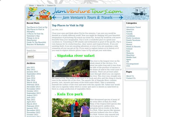 Wp-city theme site design template sample
