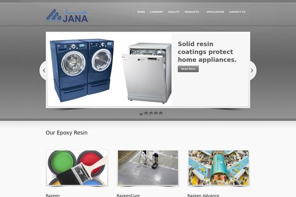 Prospect theme site design template sample