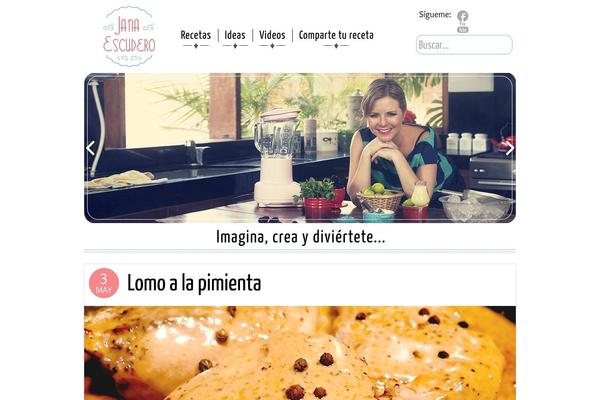 Bueno theme site design template sample
