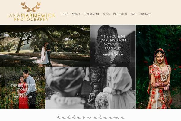 ProPhoto 6 theme site design template sample