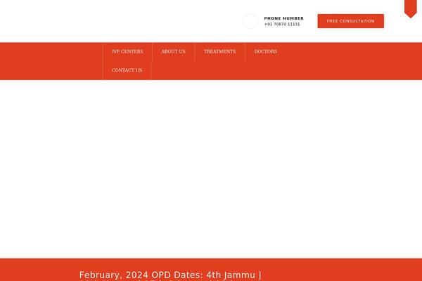 Apicona-child theme site design template sample