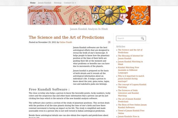 Sketchbook theme site design template sample