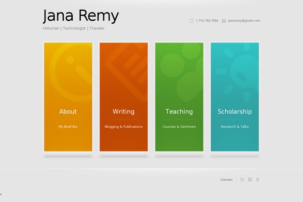 Cascade theme site design template sample