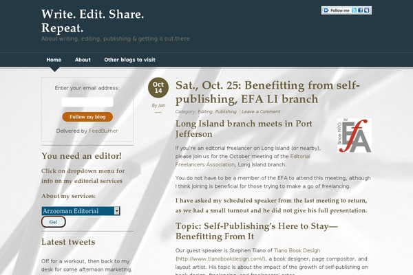 Site using Follow Me Plugin plugin