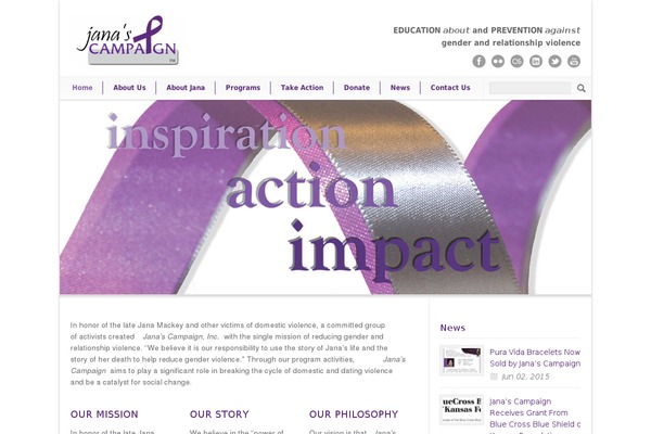 janascampaign.org site used Modernize v3.1.7