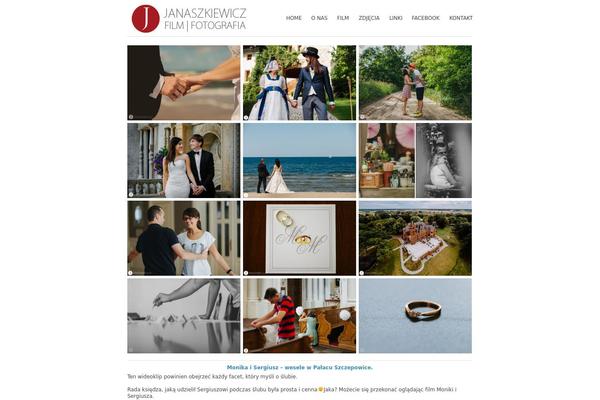 ProPhoto 5 theme site design template sample