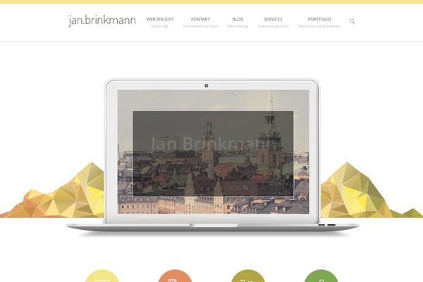 janbrinkmann.de site used Gold-wp