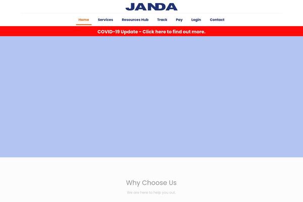 jandainc.ca site used Jandatheme