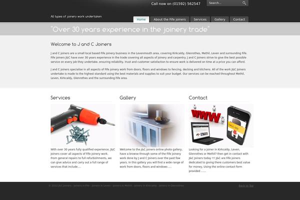 PureVISION theme site design template sample