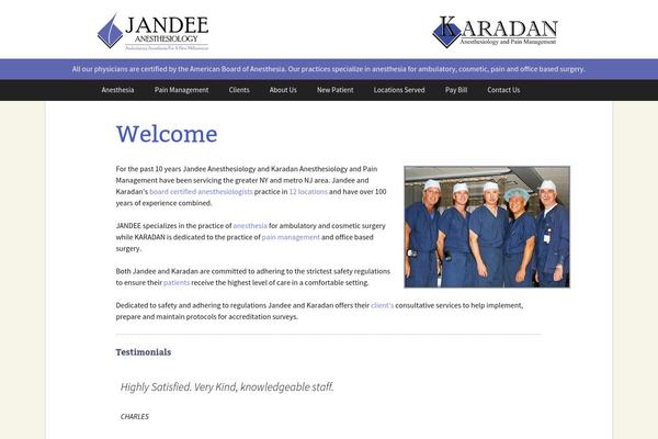 Site using Easy Testimonials plugin