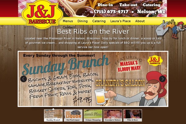 Site using Easy-restaurant-menu-manager plugin