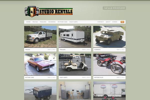 Object theme site design template sample