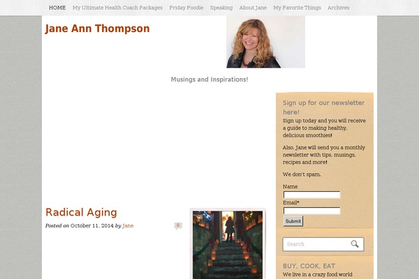 janeannthompson.com site used Sketchbook