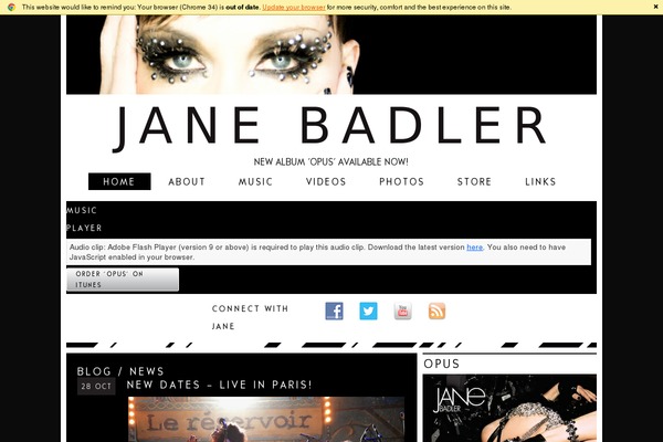 Site using Ditty-twitter-ticker plugin