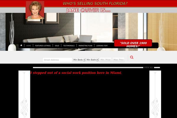 Site using Easing Slider plugin