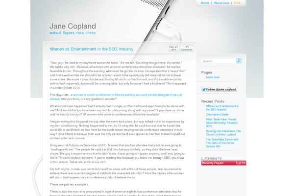 Streamline theme site design template sample