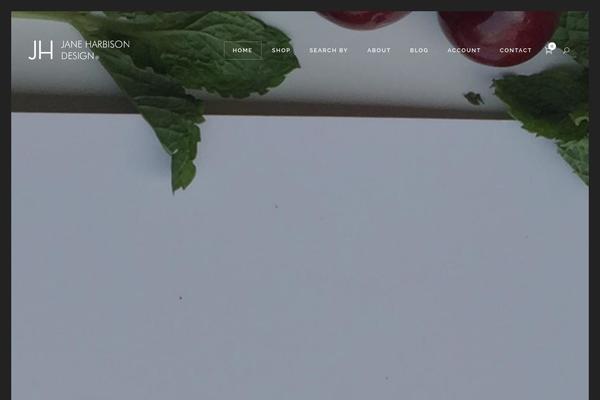 Borderland theme site design template sample