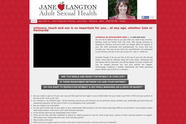 Belle theme site design template sample