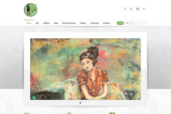 Elegance theme site design template sample