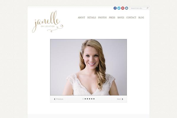 Chameleon theme site design template sample