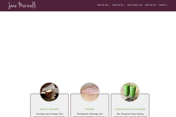 Ultimatum theme site design template sample