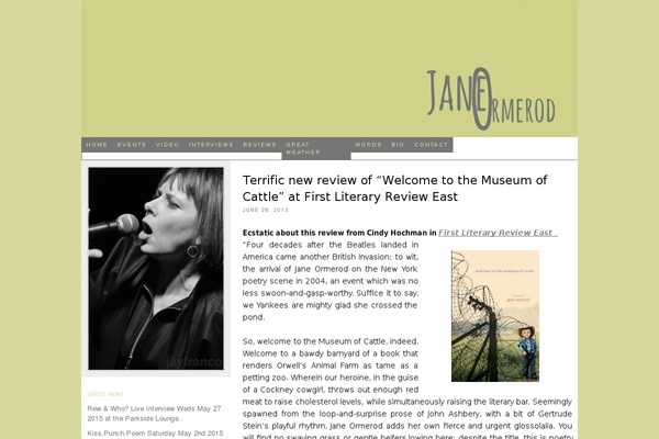 Thesis 1.8.5 theme site design template sample