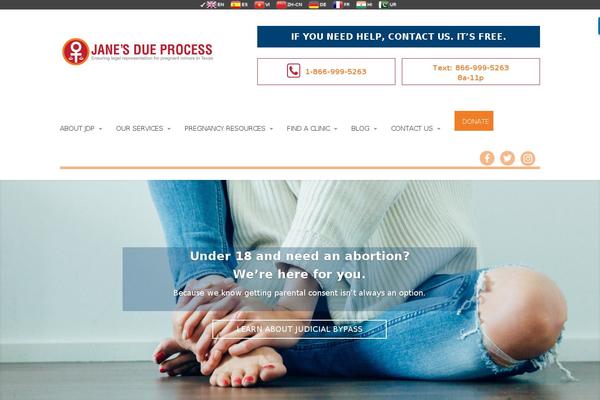 Jdp theme site design template sample