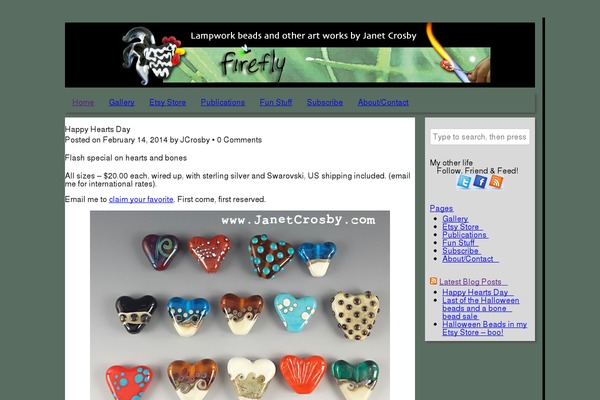 janetcrosby.com site used Ellensue