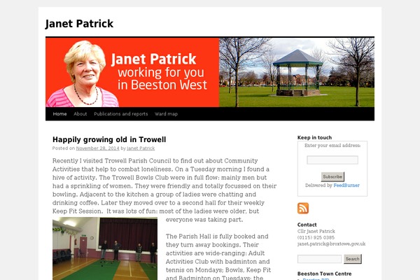 Site using Feed-link-widget plugin