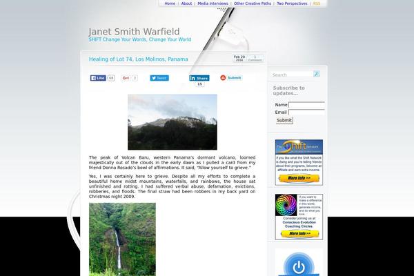 Streamline theme site design template sample