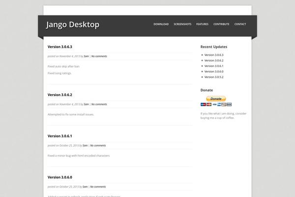 Corpo theme site design template sample