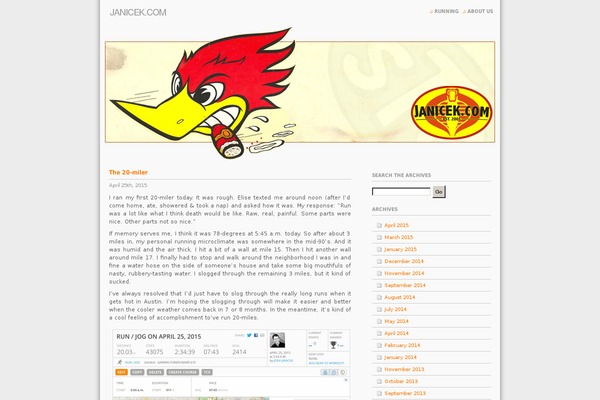 janicek.com site used Fspring_widgets
