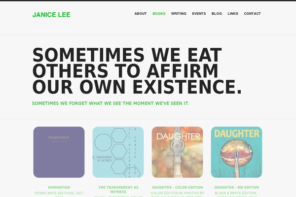Punch theme site design template sample