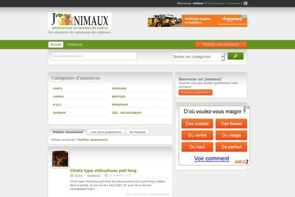 ClassiPress theme site design template sample