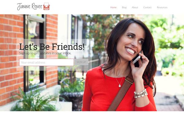 Nestor theme site design template sample