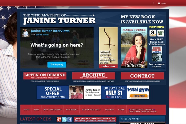 Site using Compact WP Audio Player plugin