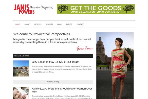 Magazine Pro theme site design template sample