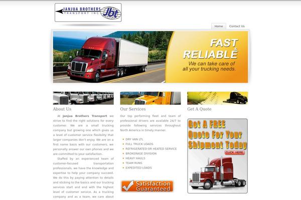 Cubit theme site design template sample