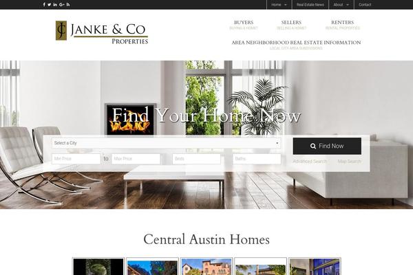 Site using IMPress for IDX Broker WordPress Plugin plugin