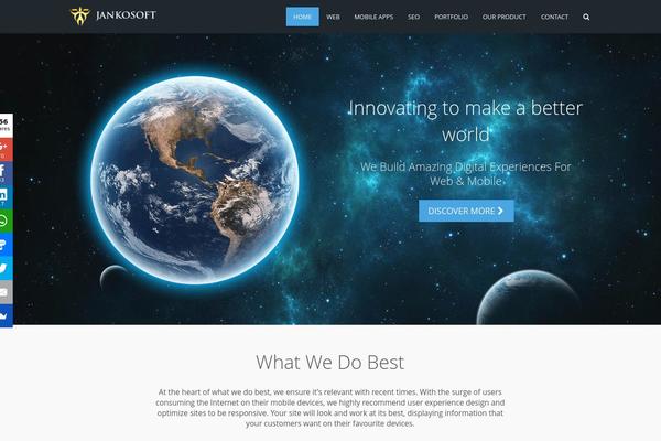 Site using Ultimate_vc plugin