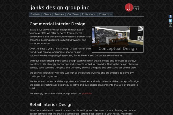 Site using Awesome Filterable Portfolio plugin