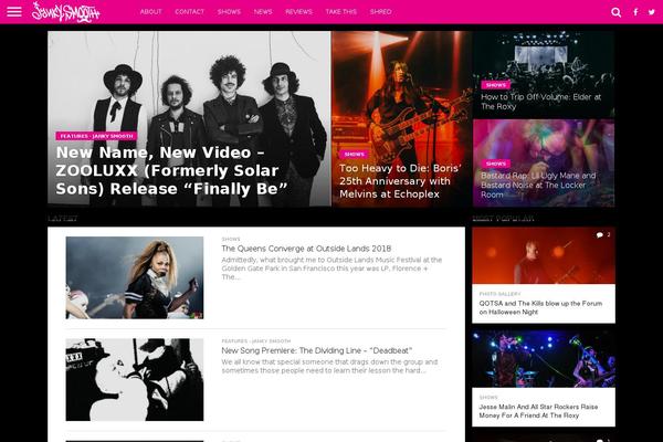 General News theme site design template sample